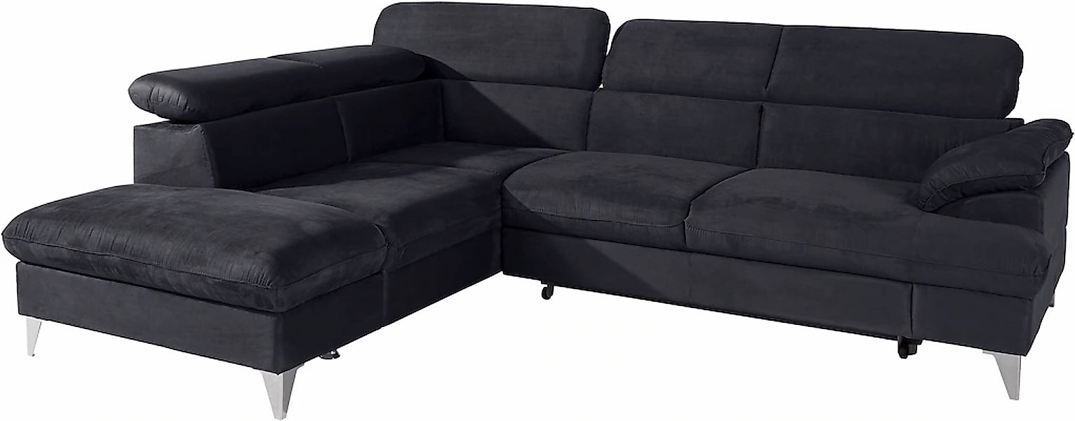 COTTA Ecksofa "Caluso L-Form", mit Kopfteilverstellung, wahlweise mit Bettf günstig online kaufen