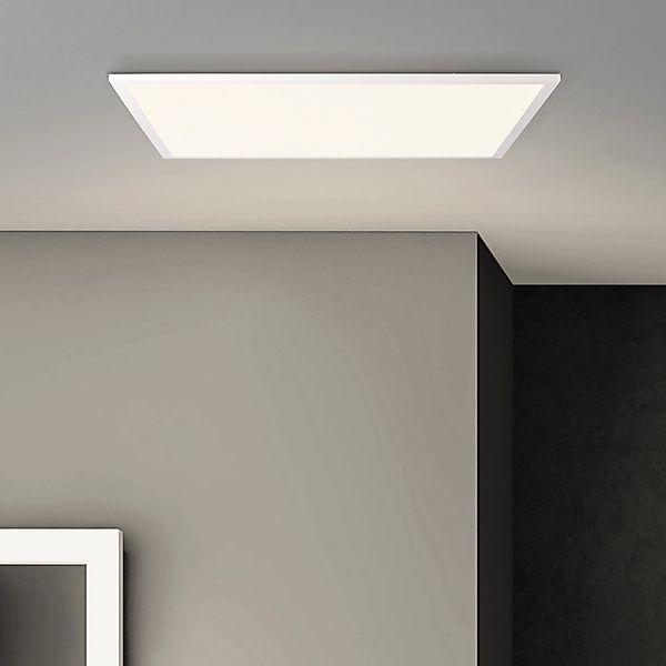 Brilliant LED-Deckenaufbau-Paneel Buffi Eckig 60 cm x 60 cm Weiß Warmweiß günstig online kaufen
