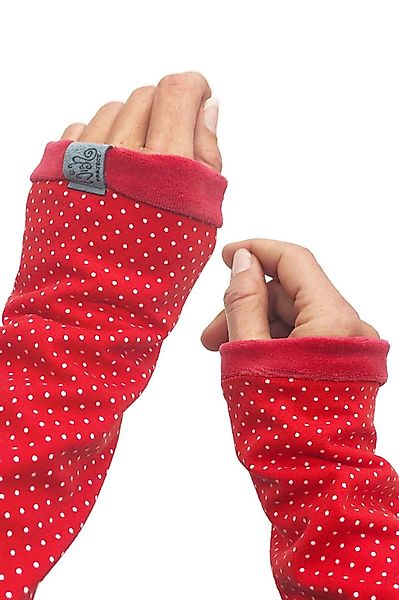 Wishproject® Armstulpen Damen Pulswärmer, Klassik Gepunktet Handstulpen (2- günstig online kaufen