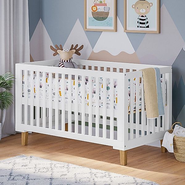 Bellabino Babybett Liri, Gitterbett 3-fach höhenverstellbar, günstig online kaufen