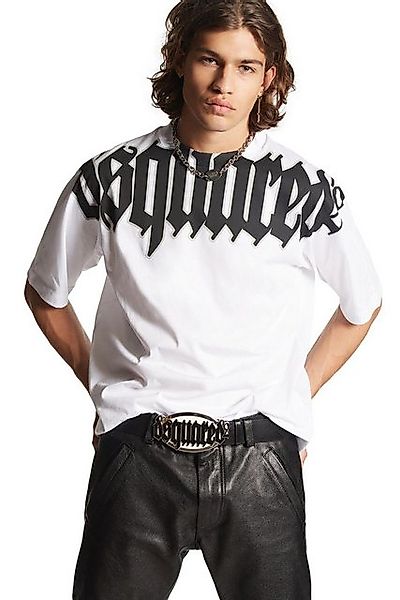 Dsquared2 Print-Shirt Dsquared2 Gothic Cool Fit T-Shirt Weiß Herren günstig online kaufen