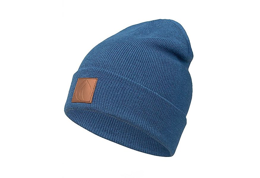 OCCULTO Beanie Leatherpatch Winter Mütze Beanie (Brown Label) günstig online kaufen