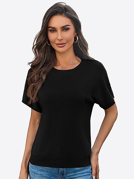 Imily Bela Strickpullover Damen Rundhalspullover (Packung, 1-tlg., 1per-Pac günstig online kaufen