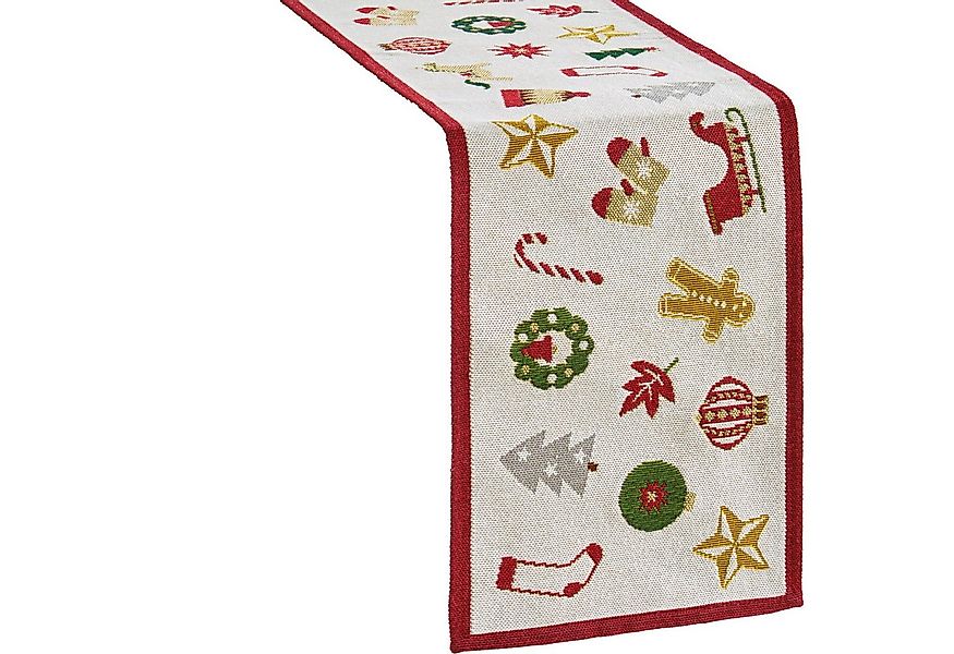 sander table + home Tischdecke Tischband "X-Mas Wonders", Gobelin Motiv günstig online kaufen