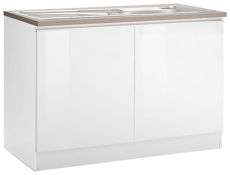 KOCHSTATION Spülenschrank "KS-Ohio", Breite 120 cm günstig online kaufen