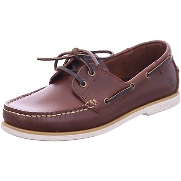 Lumberjack  Mokassins Schnuerschuhe CE001 Brown SM07804-005 B03 Boat Shoes günstig online kaufen