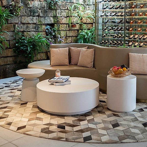 ELEMENTI Couchtisch ROME Betontisch rund, Gartentisch, günstig online kaufen