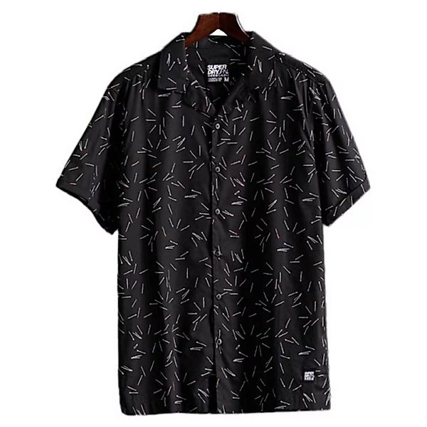 Superdry Hawaiian Box Fit Kurzarm-shirt XL Match Sticks Black günstig online kaufen