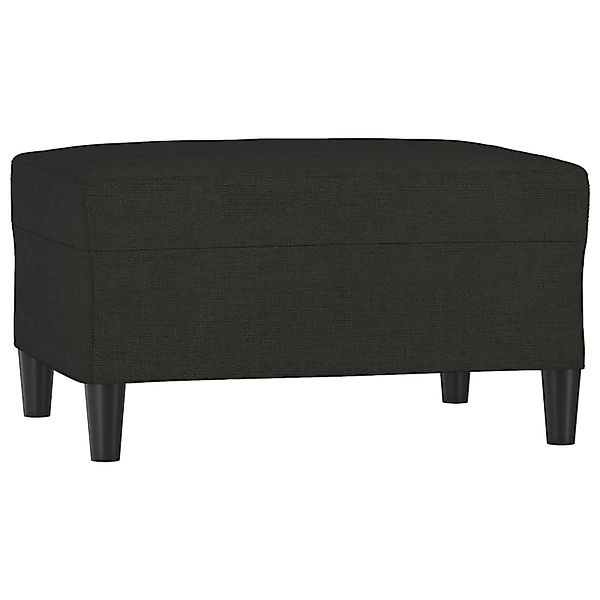 vidaXL Fußhocker Schwarz 70x55x41 cm Stoff Modell 3 günstig online kaufen