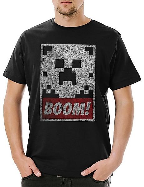Urban Backwoods Print-Shirt Urban Backwoods Boom! Herren T-Shirt Schwarz Gr günstig online kaufen