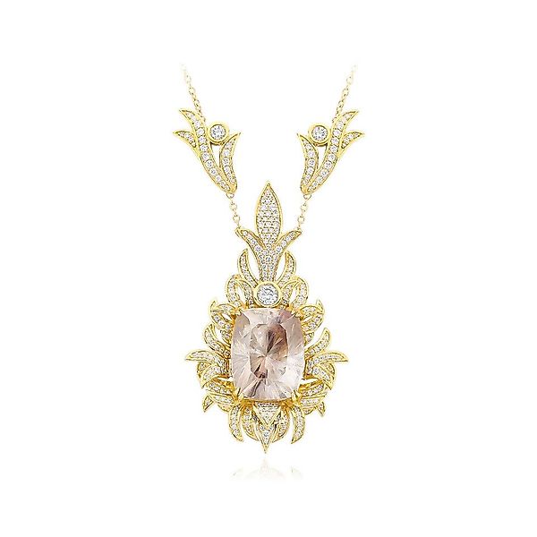 Cavill Goldkette Namibia Cerussit Gold Halskette, günstig online kaufen