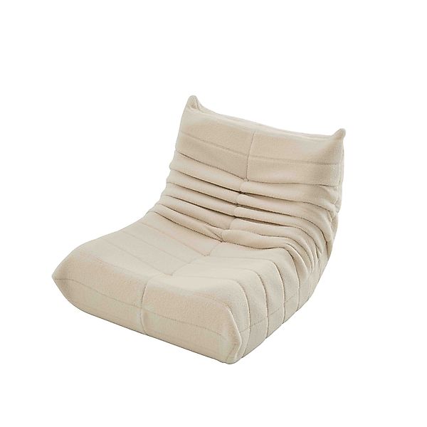 OKWISH Sitzsack Sofa Einzelsofa,Wohnzimmer Sofa (Teddyfleece+Schaumstoff mi günstig online kaufen