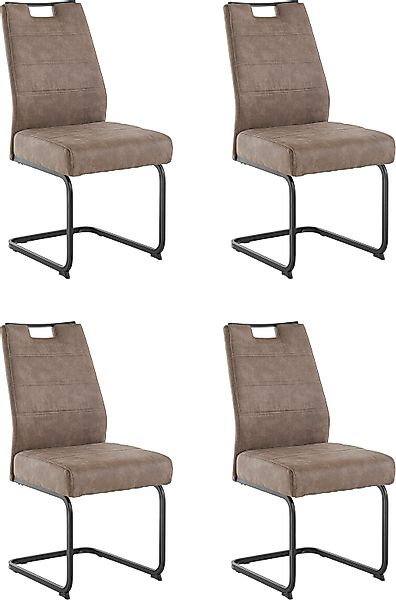 HELA Esszimmerstuhl "Lena", (Set), 4 St., Microfaser VINTAGE, 1, 2 und 4 St günstig online kaufen