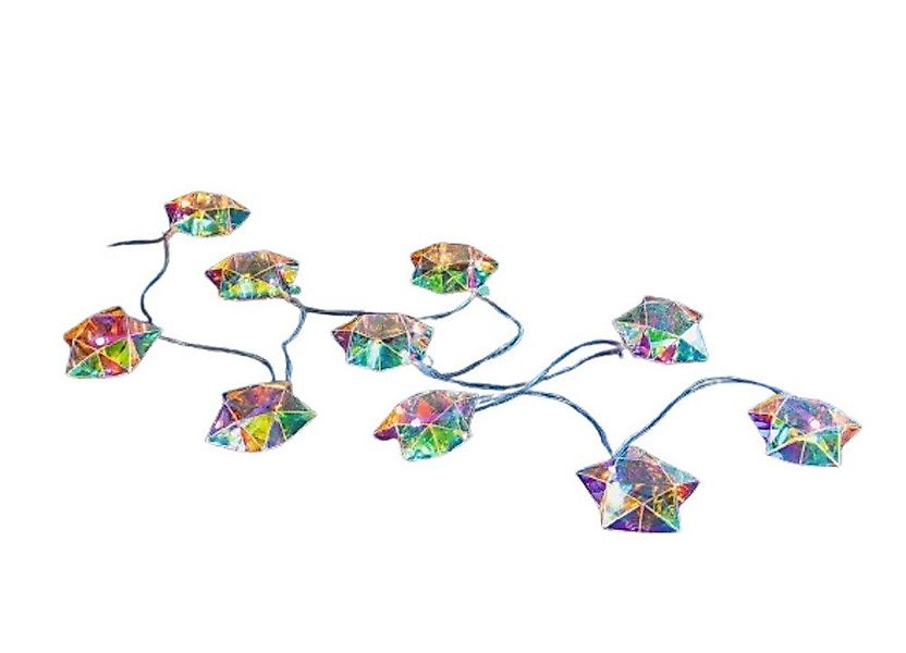 Home-trends24.de LED-Lichterkette Regenbogen Stern LED Lichterkette Winter günstig online kaufen
