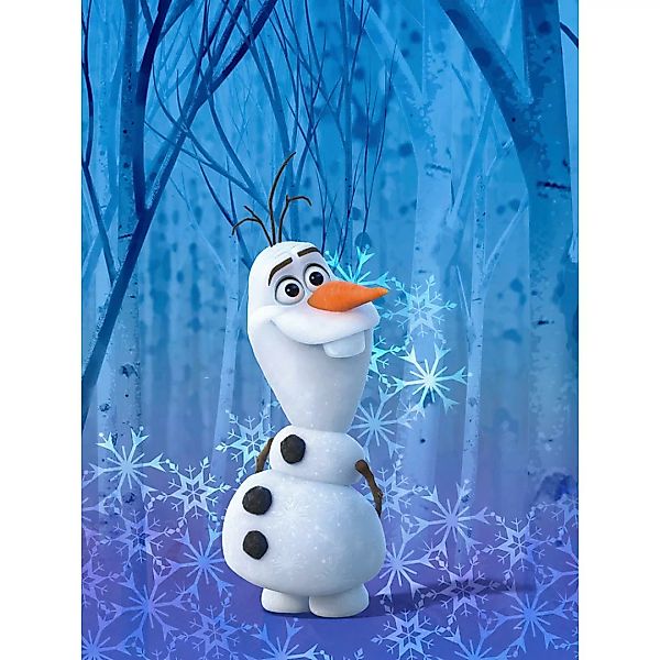Komar Wandbild Frozen Olaf Crystal Disney B/L: ca. 30x40 cm günstig online kaufen