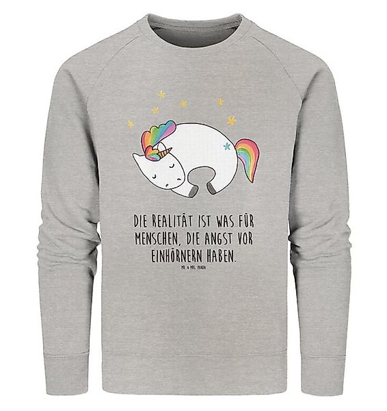 Mr. & Mrs. Panda Longpullover Einhorn Nacht Größe S - Heather Grey - Gesche günstig online kaufen