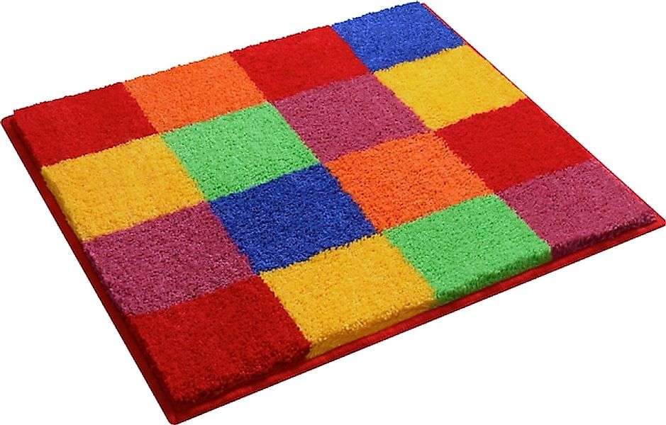 Grund Badematte »Mosaik, Badvorleger, Badezimmer Teppich, sehr weich«, ruts günstig online kaufen