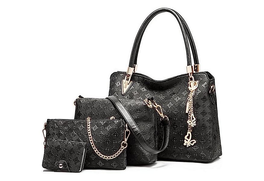 LuxusKollektion Handtasche Damen Handtaschen Set Mittelgroß Umhängetasche D günstig online kaufen