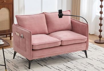 LVHOM 2-Sitzer Polstersofa mit USB/Typ C-Ladefunktion günstig online kaufen