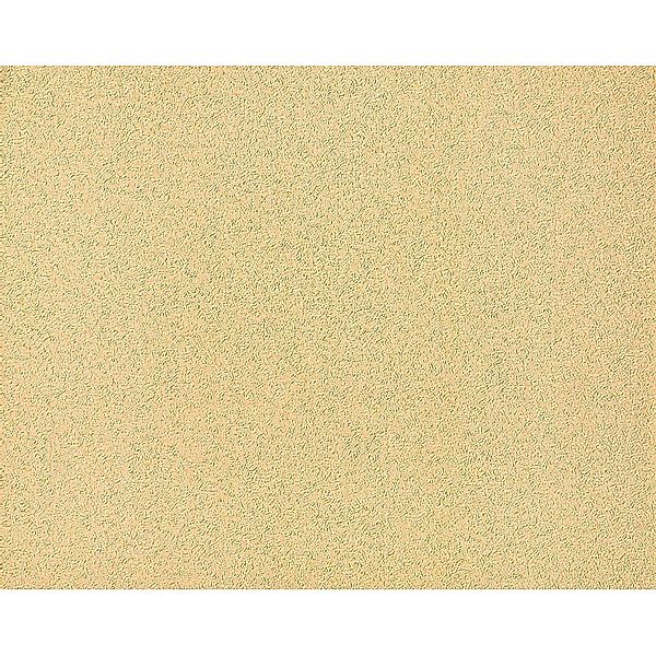 EDEM 917-23 Luxus Prägestruktur Vlies-Tapete Uni Aprikose Orange Gold 10,05 günstig online kaufen