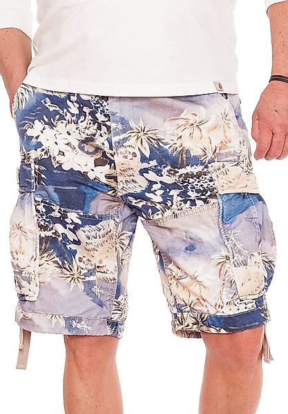 Jet Lag Cargoshorts Flower Green, Flower günstig online kaufen