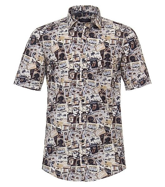 CASAMODA Kurzarmhemd CASAMODA Freizeithemd Kurzarm Print günstig online kaufen