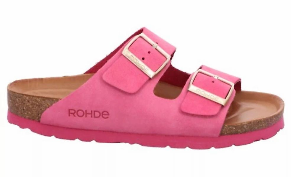 Rohde Pantolette "Alba", Keilabsatz, Sommerschuh, Schlappen mit zwei Schnal günstig online kaufen