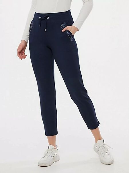 MONACO blue WEEKEND Jogger Pants Stretch-Hose figurumspielend (zwei Variant günstig online kaufen