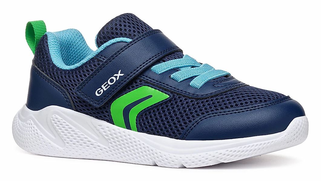 Geox Sneaker "J SPRINTYE BOY", Klettschuh, Freizeitschuh, Jungenschuh mit e günstig online kaufen