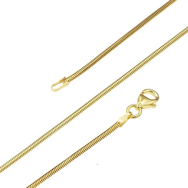 Bella Carina Silberkette Schlangenkette 1,3 mm günstig online kaufen