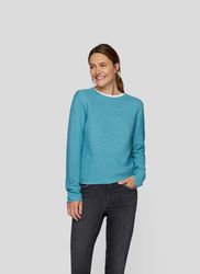 Rabe Strandpullover Pullover Pfauenblau günstig online kaufen