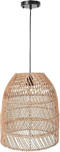 VIVANNO Hängeleuchte Rattan PURE Rund - günstig online kaufen