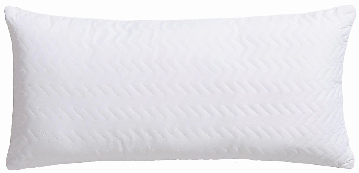 RIBECO Nackenstützkissen "Luca Kissen 40x80 & 80x80 cm, 18 cm Höhe" Füllung günstig online kaufen