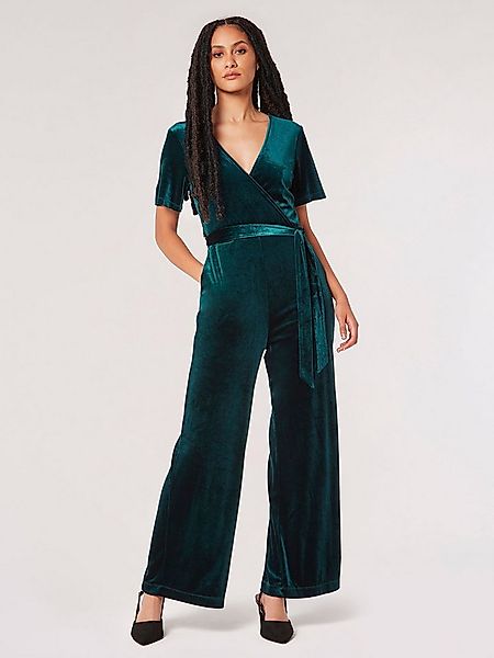 Apricot Jumpsuit Culotte-Overall (2-tlg., mit Bindeband) in Wickeloptik günstig online kaufen