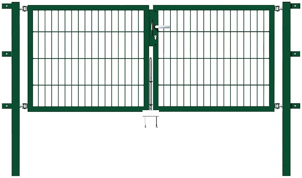 Alberts Zaundoppeltür "Flexo" 200 cm Breite, in versch. Höhen günstig online kaufen