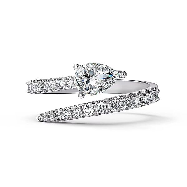 ROUGEMONT Solitärring Exquisiter Damen Ring Solitärring günstig online kaufen