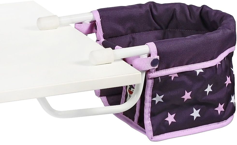 CHIC2000 Puppen-Tischsitz Stars Lila günstig online kaufen