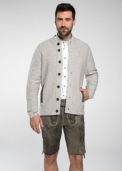 Spieth & Wensky Trachtenstrickjacke Strickjacke "Fabius" (1-tlg) im unifarb günstig online kaufen