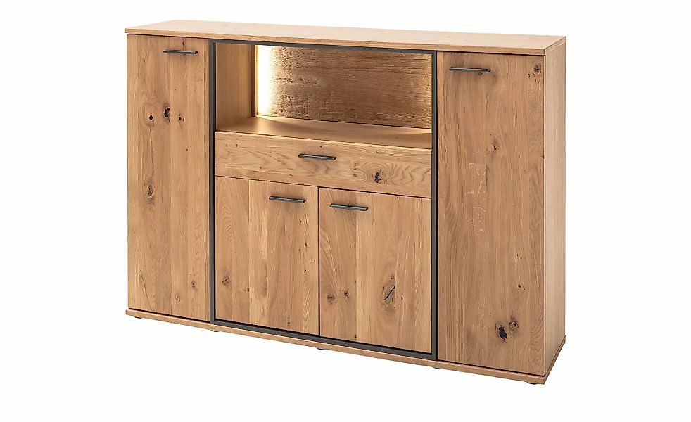 Woodford Highboard  Sania ¦ holzfarben ¦ Maße (cm): B: 165 H: 115 T: 37.0 K günstig online kaufen