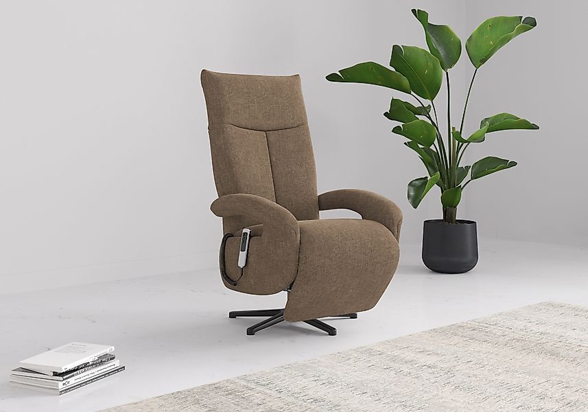 sit&more TV-Sessel »Emely, inkl. Kopfteilverstellung & 360° Drehfunktion« w günstig online kaufen