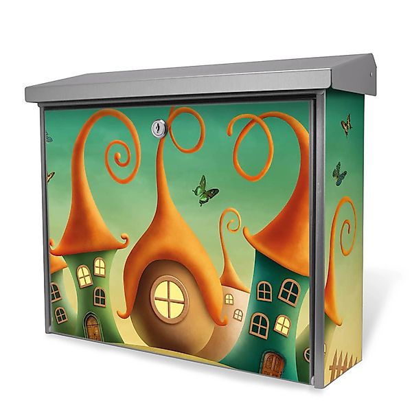 Banjado Briefkasten Edelstahl 38.5x31.5x12cm Ohne Zeitungsfach Inkl. Montag günstig online kaufen