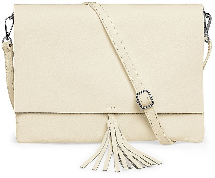 Caspar Umhängetasche xl Clutch Leder Damen günstig online kaufen