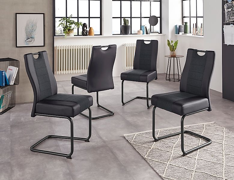 HELA Esszimmerstuhl »Erika S«, (Set), 4 St., Kunstleder-Webstoff, 2 oder 4 günstig online kaufen