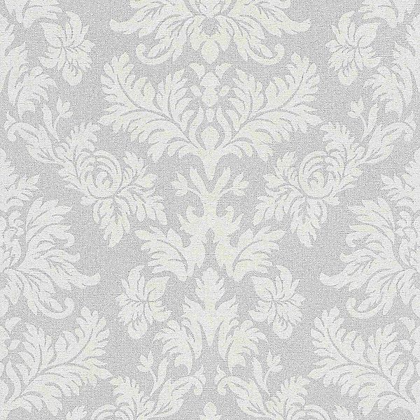 Barock Tapete 474343 Grau Creme | Ornament Tapete | b.b. Home Passion V günstig online kaufen
