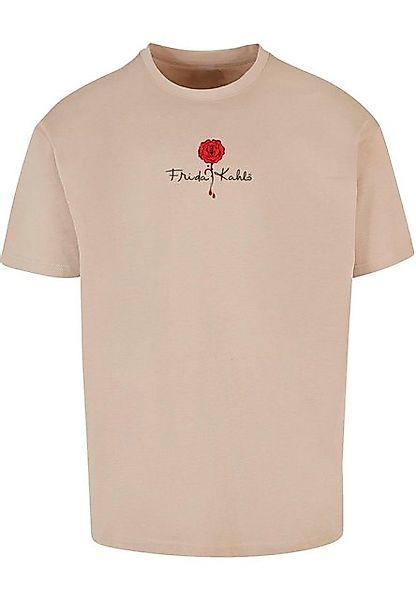 Merchcode T-Shirt Merchcode Herren Frida Kahlo - Logo rose Heavy Oversize T günstig online kaufen