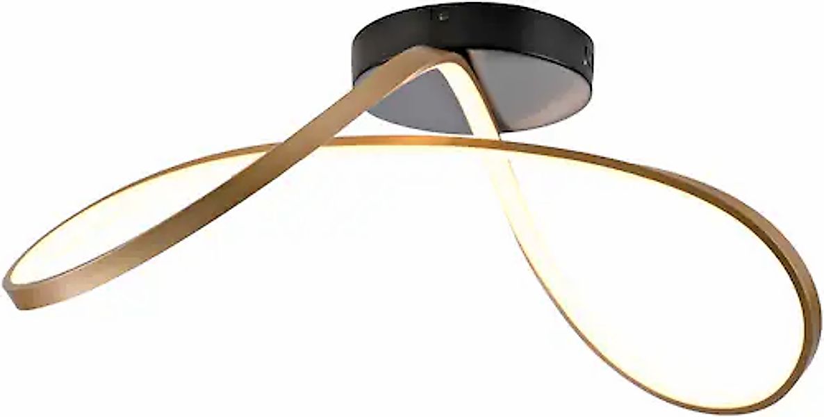 JUST LIGHT Deckenleuchte »OKTA«, 1 flammig, Leuchtmittel LED-Board   LED fe günstig online kaufen