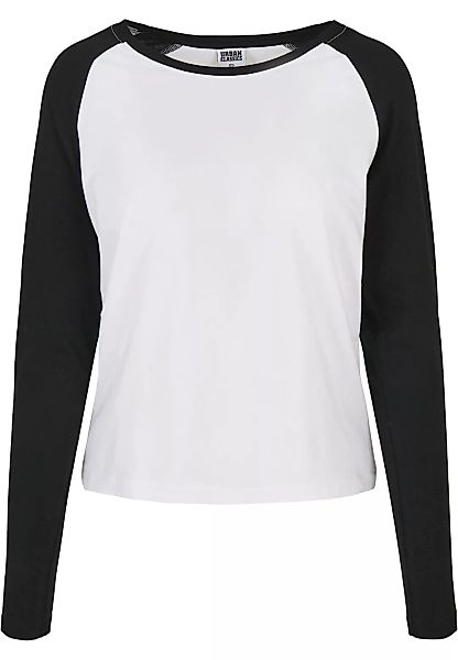 URBAN CLASSICS Langarmshirt "Damen Ladies Contrast Raglan Longsleeve", (1 t günstig online kaufen