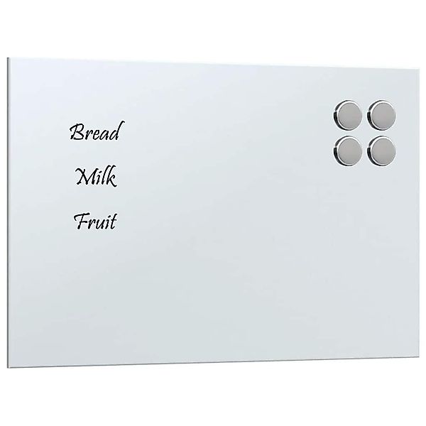 vidaXL Magnettafel Magnettafel Wandmontage Weiß 40x30 günstig online kaufen