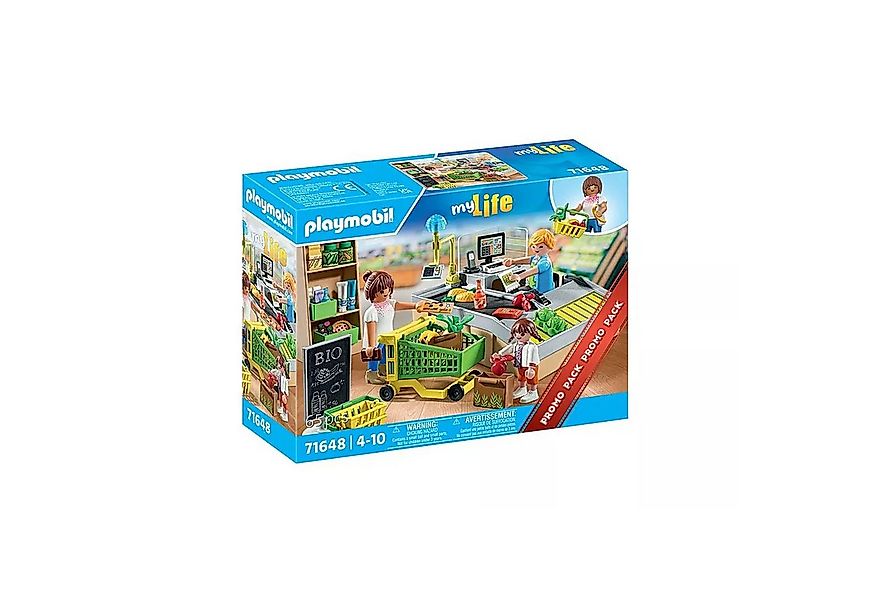 Playmobil® 71648 Bio-Supermarkt Konstruktions-Spielset günstig online kaufen
