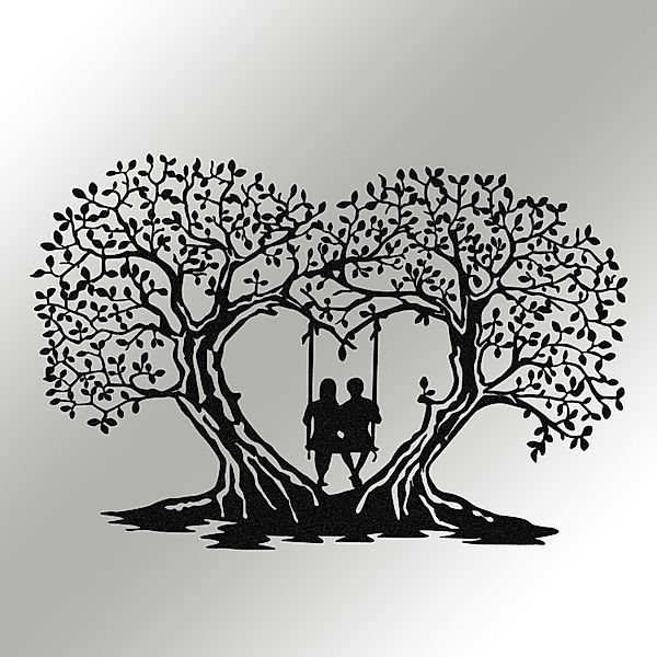 Wallity Wanddekoobjekt 100% METAL (Thickness: 1,2mm), günstig online kaufen